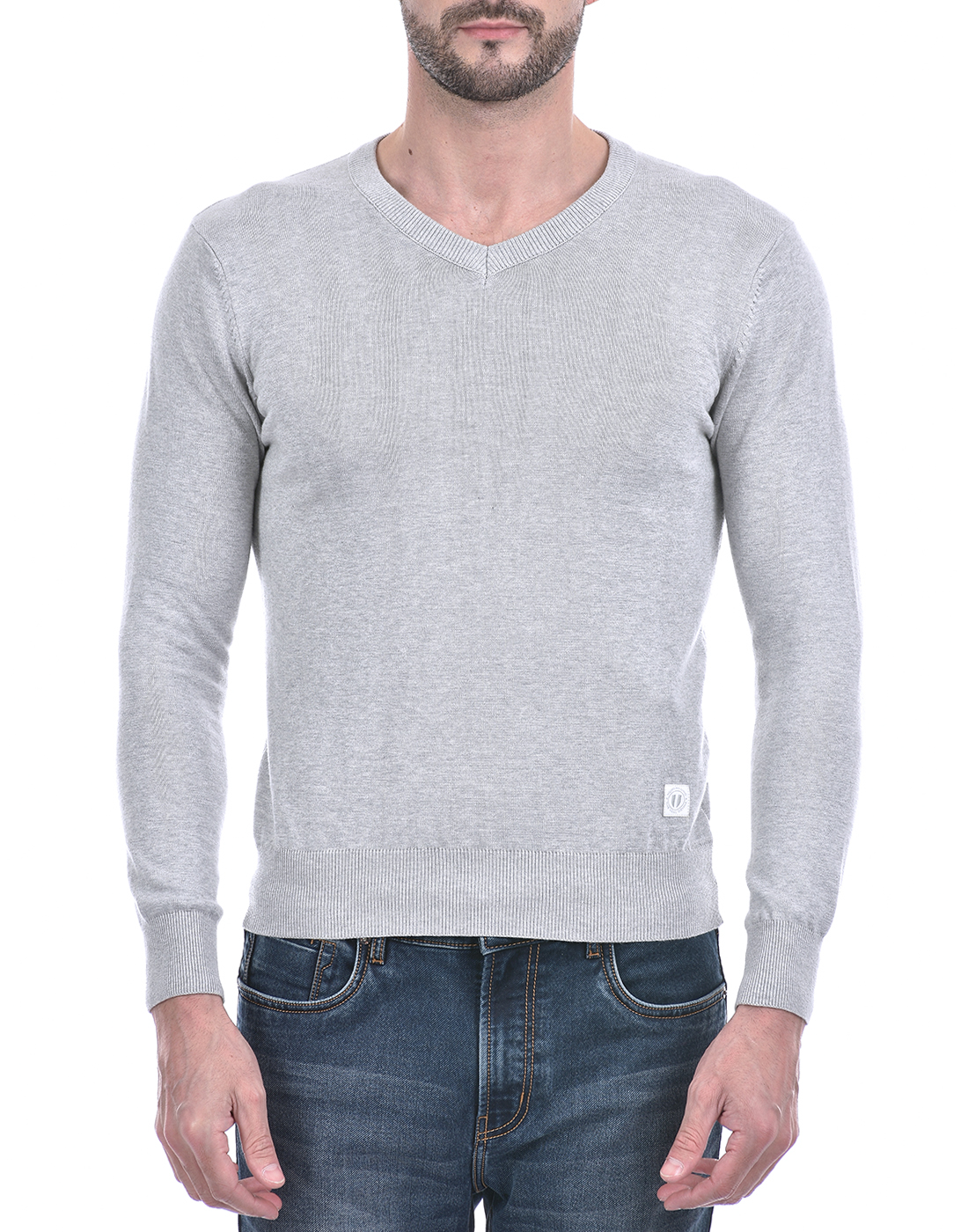 Numero Uno Men Solid GREY Sweater